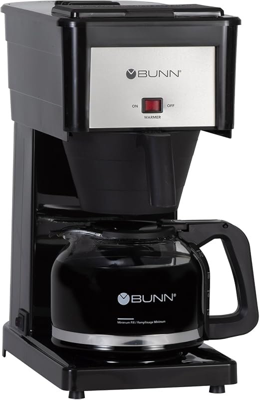 BUNN GRB Velocity Brew 10‑cup Home Coffee Brewer delivers fast, flavor