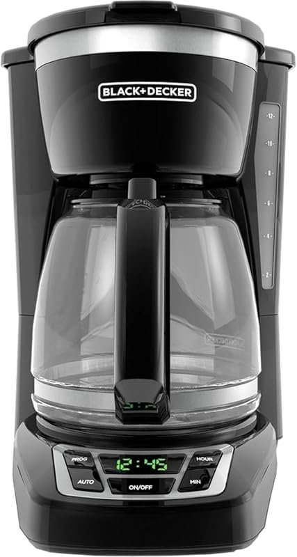 Hamilton Beach 2‑Way Brewer Coffee Maker, Single‑Serve Pods & 12‑Cup C