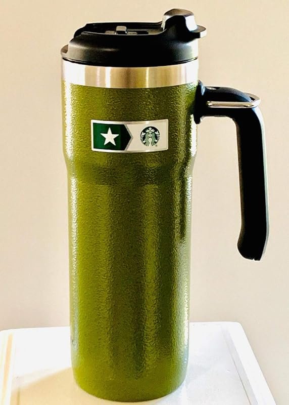 Starbucks × Stanley Military Commitment Double‑Walled Hammered Stainle