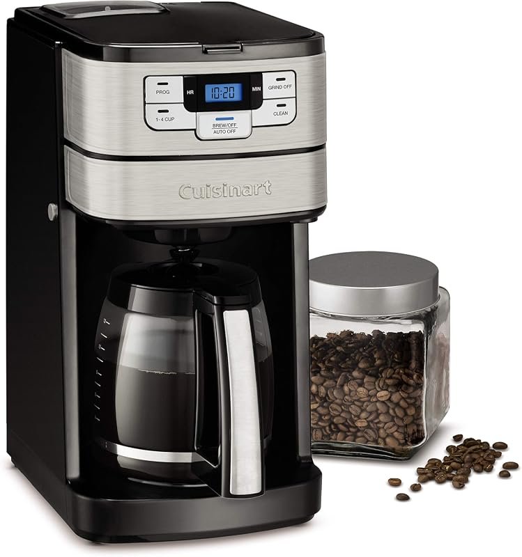 Cuisinart DGB‑400NAS Grind & Brew 12‑Cup Coffee Maker with Blade Grind