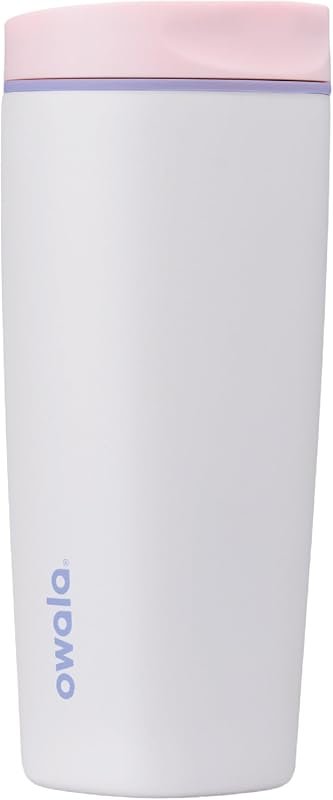 Owala SmoothSip Slider 20oz Insulated Coffee Cup with Candy‑Coated Ext