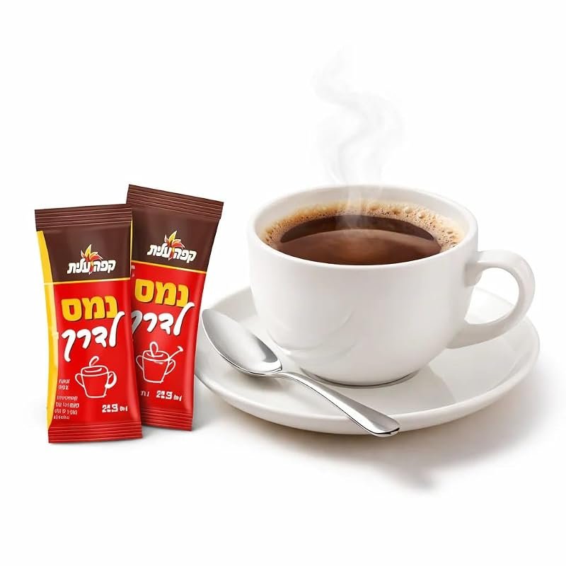Instant Coffee To Go Sticks, 28 Single‑Serve Israeli Packs, Travel‑Fri